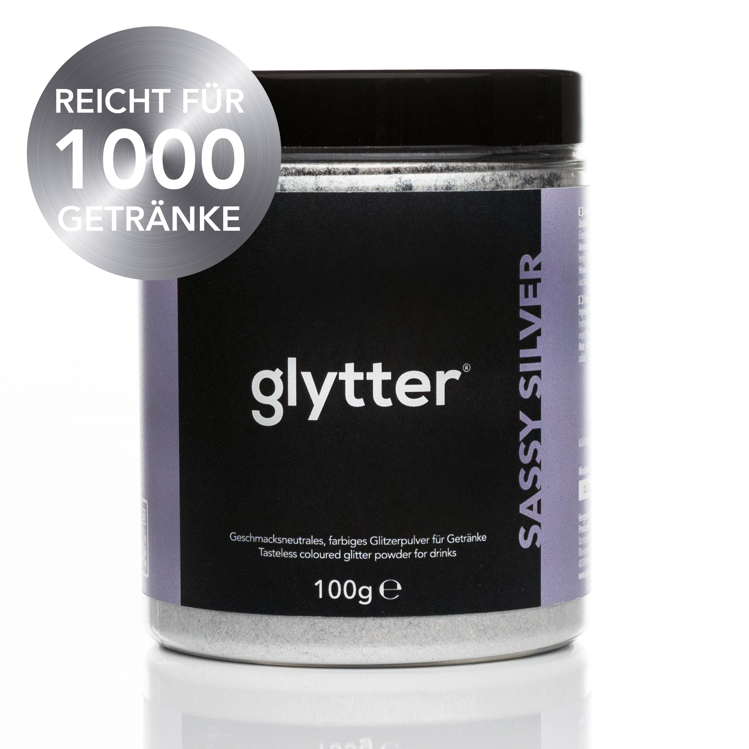 glytter® Glitzerpulver für Getränke & Flüssigkeiten