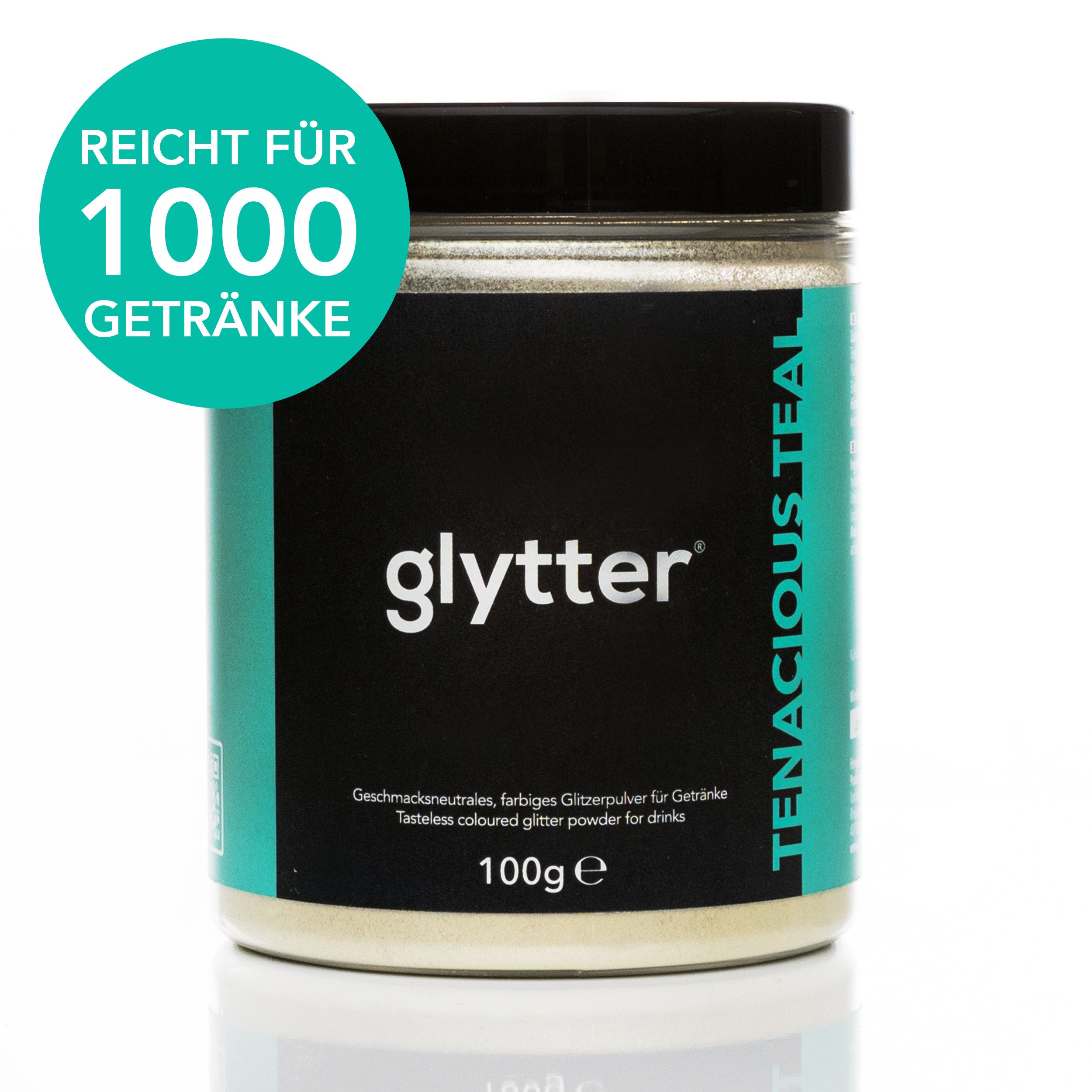 glytter® Glitzerpulver für Getränke & Flüssigkeiten