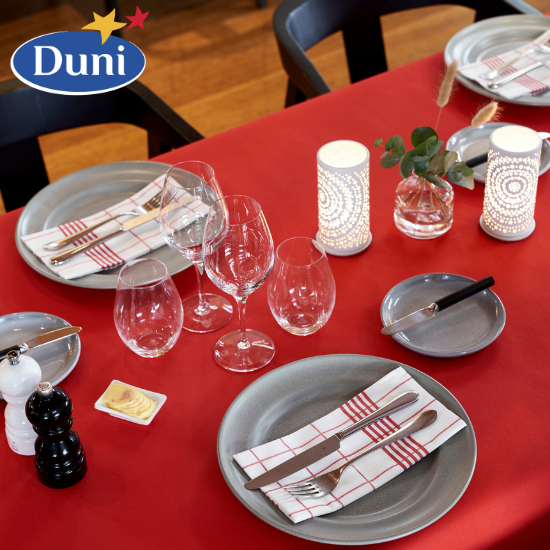 DUNI Dunicel® Tischdeckenrolle 1,18x40m – Trinkhalme.de